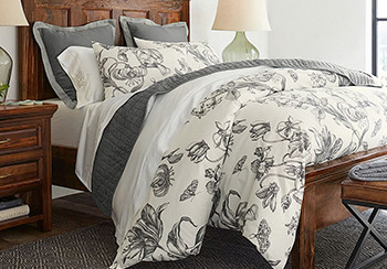 2019春夏床上用品花型圖案趨勢預(yù)測--單色花朵