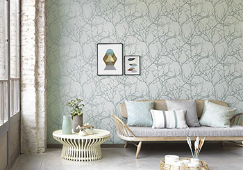 18/19秋冬家紡趨勢預測--靜謐樹枝（矢量）