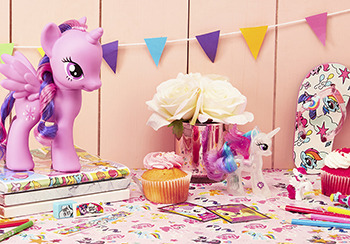 2018春夏兒童床品重點花型推薦--My Little Pony 小馬寶莉 (矢量)