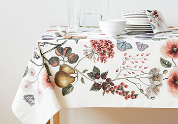 2018春夏桌布標桿品牌推薦 Zara Home（矢量）