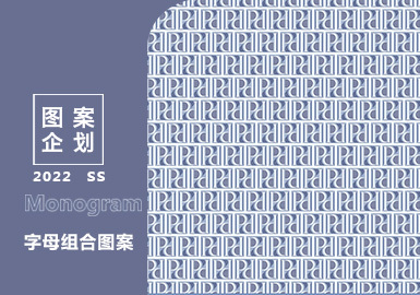 2022春夏家紡圖案企劃--Monogram風格（矢量）