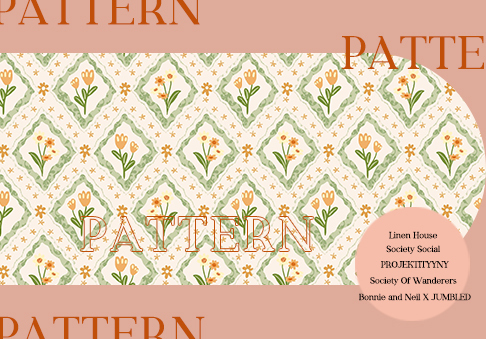 一周品牌花型快訊（矢量）