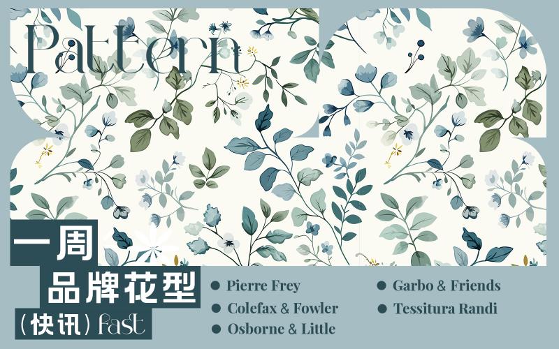 一周品牌花型快訊（矢量）
