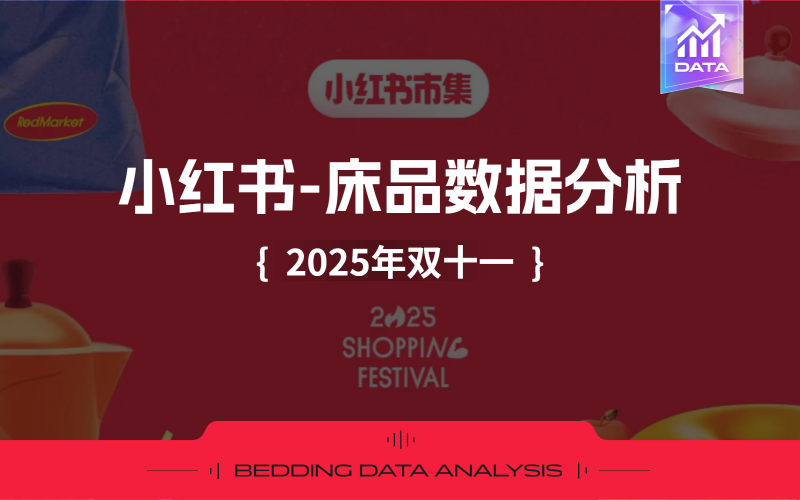 小紅書數(shù)據(jù) | 2025年雙十一床上用品數(shù)據(jù)分析
