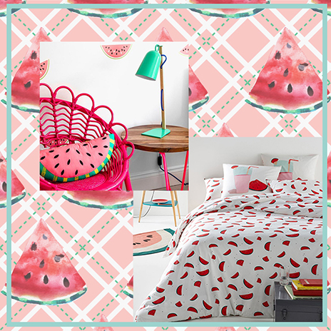 2017春夏床品家居流行趨勢(shì) | 西瓜元素